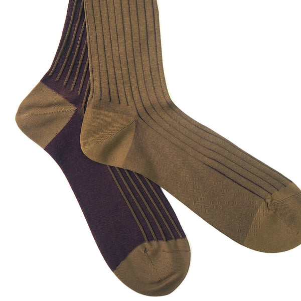 リバーシブルロングホーズ - Il Regalo/イルレガロ | HIGH QUALITY SOCKS