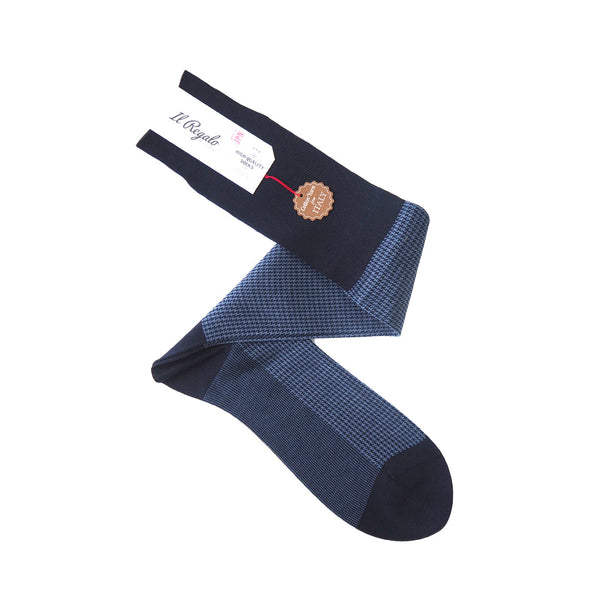 パピートゥースロングホーズ - 靴下 NAVY / 25-27cm Il Regalo/イルレガロ | HIGH QUALITY SOCKS
