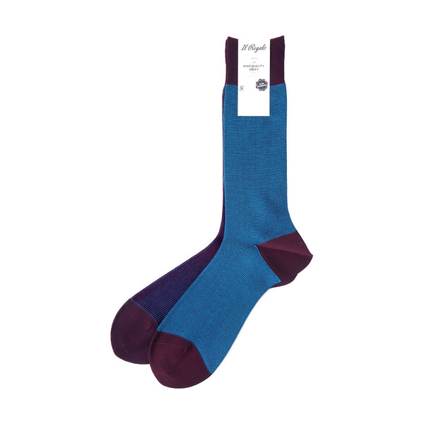リバーシブルバイカラーソックス - 靴下 Il Regalo/イルレガロ | HIGH QUALITY SOCKS