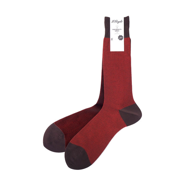 リバーシブルバイカラーソックス - 靴下 Il Regalo/イルレガロ | HIGH QUALITY SOCKS