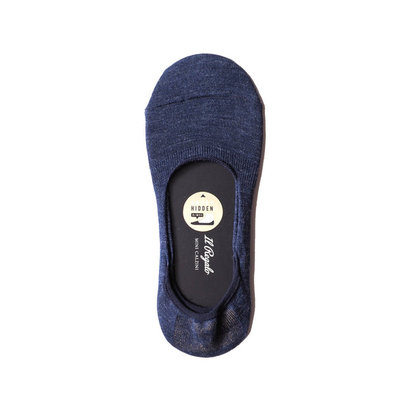 ラミーインビジブル(浅履き) - 靴下 NAVY / 25-27cm Il Regalo/イルレガロ | HIGH QUALITY SOCKS