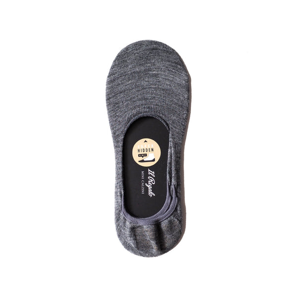 ラミーインビジブル(浅履き) - 靴下 GREY / 25-27cm Il Regalo/イルレガロ | HIGH QUALITY SOCKS