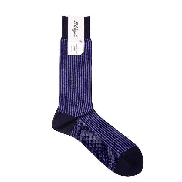 ストロングストライプソックス - 靴下 NAVY / 25-27cm Il Regalo/イルレガロ | HIGH QUALITY SOCKS