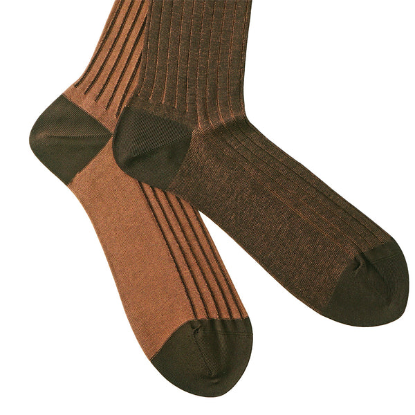 リバーシブルロングホーズ 【outBespokenコラボレーション】 - 靴下 Il Regalo/イルレガロ | HIGH QUALITY SOCKS