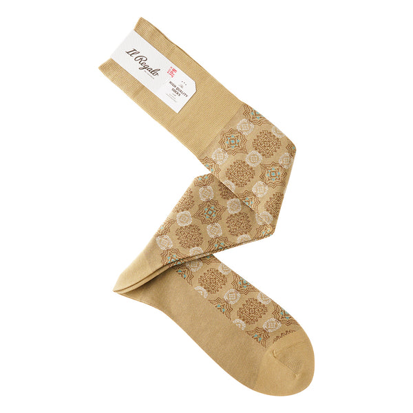 ボールドメダリオンロングホーズ - 靴下 Il Regalo/イルレガロ | HIGH QUALITY SOCKS