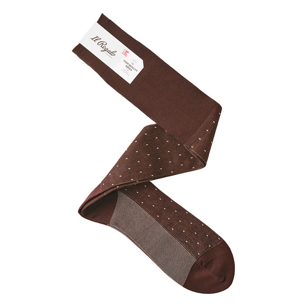 ファインドットロングホーズ - 靴下 Il Regalo/イルレガロ | HIGH QUALITY SOCKS