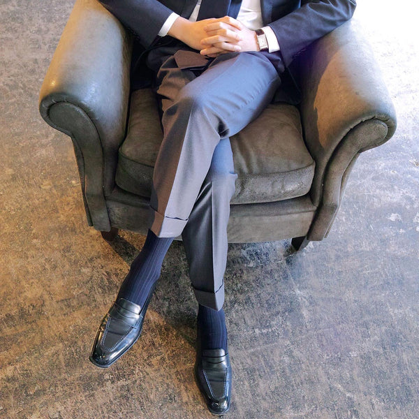 8×2リブロングホーズ / Lサイズ - 靴下 Il Regalo/イルレガロ | HIGH QUALITY SOCKS