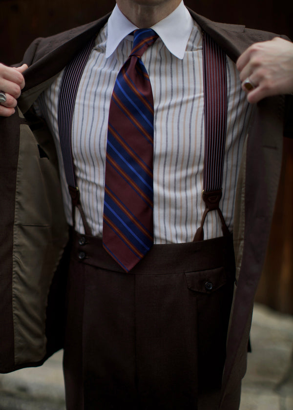 ヘリンボーンロングホーズ 【outBespokenコラボレーション】 - 靴下  Il Regalo/イルレガロ | HIGH QUALITY SOCKS