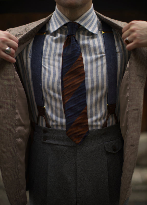 ハウンドトゥースロングホーズ 【outBespokenコラボレーション】 - 靴下  Il Regalo/イルレガロ | HIGH QUALITY SOCKS