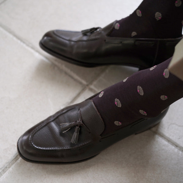 モダンドットソックス - 靴下 Il Regalo/イルレガロ | HIGH QUALITY SOCKS