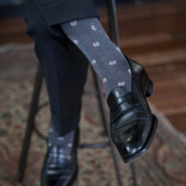 モダンドットソックス - 靴下 Il Regalo/イルレガロ | HIGH QUALITY SOCKS