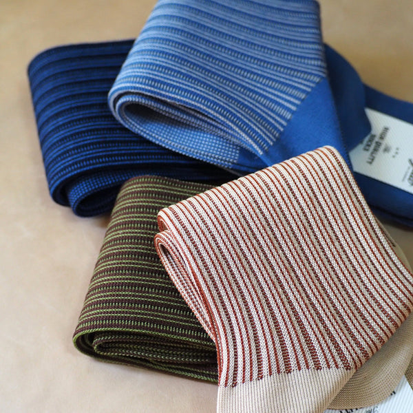 ダブルストライプソックス - 靴下 Il Regalo/イルレガロ | HIGH QUALITY SOCKS