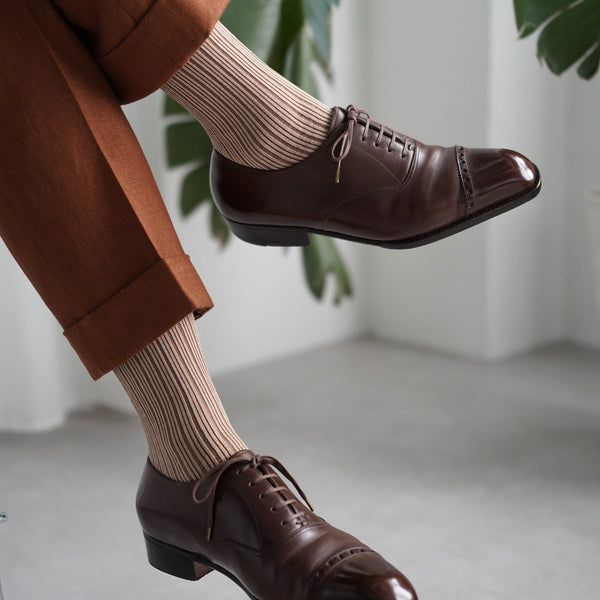 ダブルストライプソックス - 靴下 Il Regalo/イルレガロ | HIGH QUALITY SOCKS