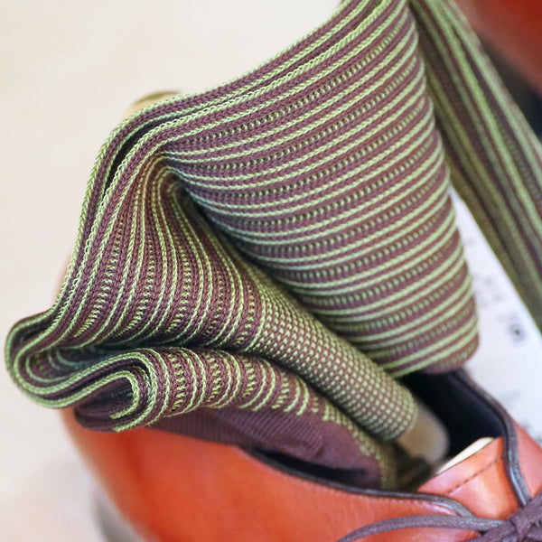 ダブルストライプソックス - 靴下 Il Regalo/イルレガロ | HIGH QUALITY SOCKS