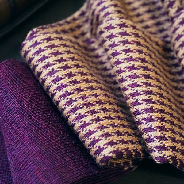 ハウンドトゥースソックス - 靴下 Il Regalo/イルレガロ | HIGH QUALITY SOCKS