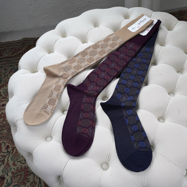 ボールドメダリオンロングホーズ / Lサイズ - 靴下 Il Regalo/イルレガロ | HIGH QUALITY SOCKS