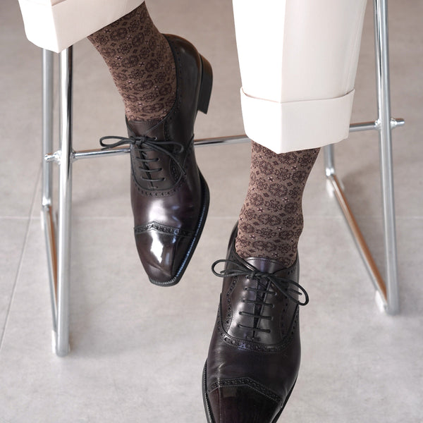 メダリオンソックス - 靴下  Il Regalo/イルレガロ | HIGH QUALITY SOCKS