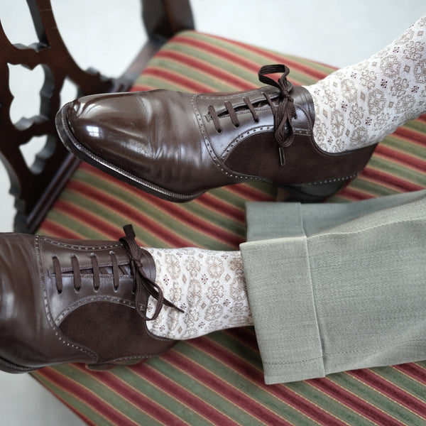 メダリオンソックス - 靴下  Il Regalo/イルレガロ | HIGH QUALITY SOCKS