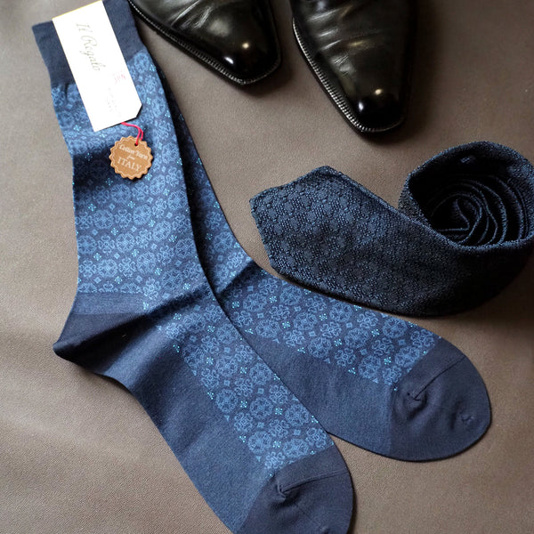 メダリオンソックス - 靴下  Il Regalo/イルレガロ | HIGH QUALITY SOCKS