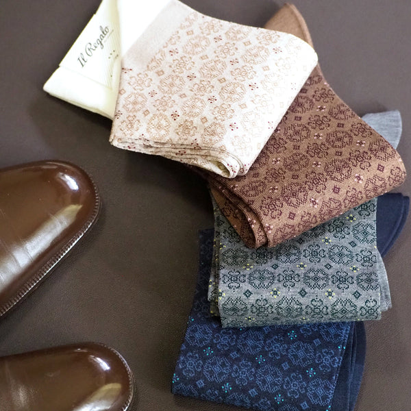 メダリオンソックス - 靴下  Il Regalo/イルレガロ | HIGH QUALITY SOCKS