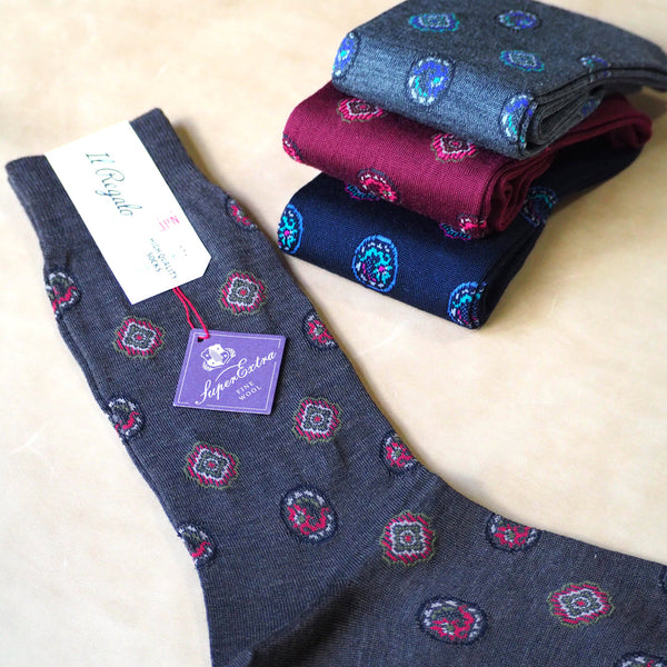 ボタニカルメダリオンソックス - 靴下  Il Regalo/イルレガロ | HIGH QUALITY SOCKS