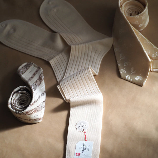 ラミーリブロングホーズ / Lサイズ - 靴下  Il Regalo/イルレガロ | HIGH QUALITY SOCKS