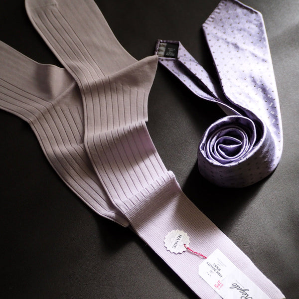 ラミーリブロングホーズ / Lサイズ - 靴下  Il Regalo/イルレガロ | HIGH QUALITY SOCKS