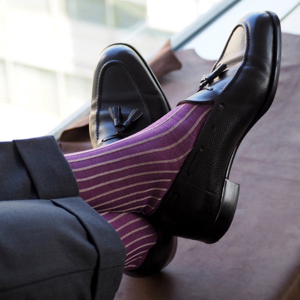 リバーシブルロングホーズ - Il Regalo/イルレガロ | HIGH QUALITY SOCKS