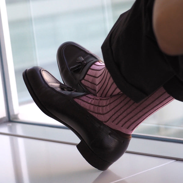 リバーシブルロングホーズ - Il Regalo/イルレガロ | HIGH QUALITY SOCKS