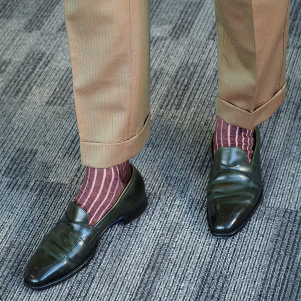 リバーシブルロングホーズ - Il Regalo/イルレガロ | HIGH QUALITY SOCKS