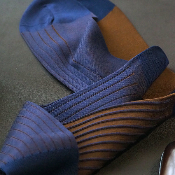 リバーシブルロングホーズ - Il Regalo/イルレガロ | HIGH QUALITY SOCKS