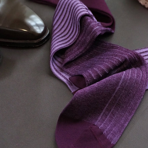 リバーシブルロングホーズ - Il Regalo/イルレガロ | HIGH QUALITY SOCKS