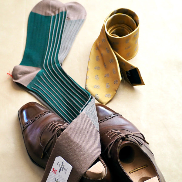 リバーシブルロングホーズ / Lサイズ - Il Regalo/イルレガロ | HIGH QUALITY SOCKS