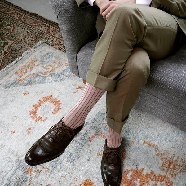 リバーシブルロングホーズ - Il Regalo/イルレガロ | HIGH QUALITY SOCKS