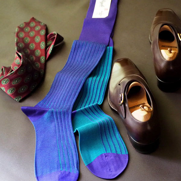 リバーシブルロングホーズ -   Il Regalo/イルレガロ | HIGH QUALITY SOCKS