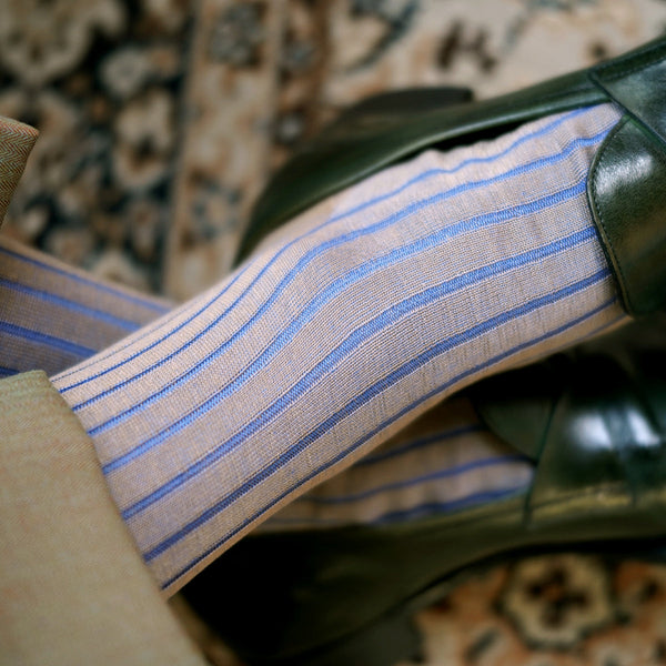 リバーシブルロングホーズ - Il Regalo/イルレガロ | HIGH QUALITY SOCKS