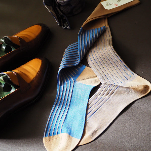 リバーシブルロングホーズ -   Il Regalo/イルレガロ | HIGH QUALITY SOCKS