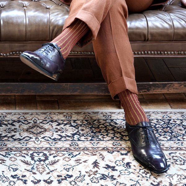 リバーシブルロングホーズ / Lサイズ - Il Regalo/イルレガロ | HIGH QUALITY SOCKS