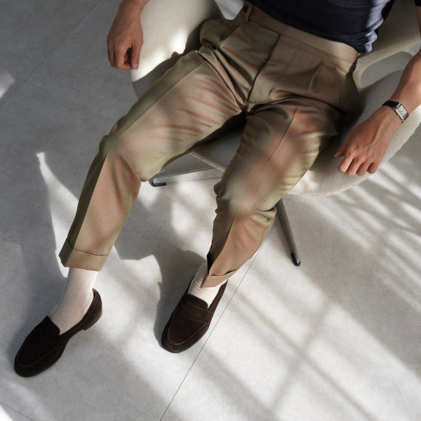 リバーシブルバイカラーソックス - 靴下 Il Regalo/イルレガロ | HIGH QUALITY SOCKS