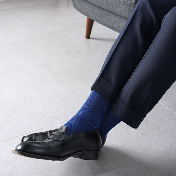 リバーシブルバイカラーロングホーズ - 靴下  Il Regalo/イルレガロ | HIGH QUALITY SOCKS