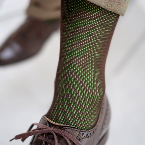 リバーシブルバイカラーソックス - 靴下 Il Regalo/イルレガロ | HIGH QUALITY SOCKS