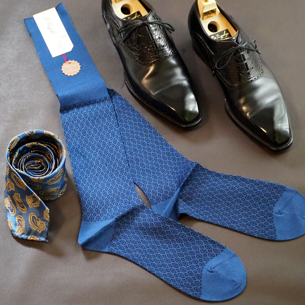スモールメダリオンロングホーズ - 靴下  Il Regalo/イルレガロ | HIGH QUALITY SOCKS