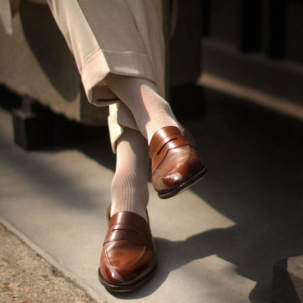 リバーシブルバイカラーソックス - 靴下 Il Regalo/イルレガロ | HIGH QUALITY SOCKS