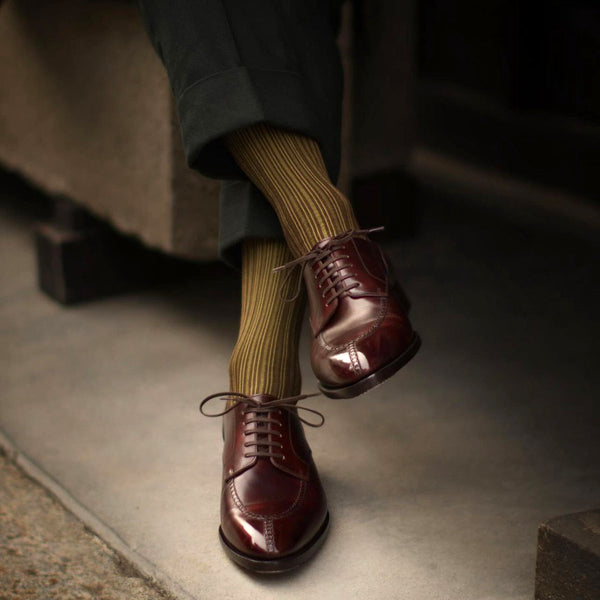 ダブルストライプソックス - 靴下 Il Regalo/イルレガロ | HIGH QUALITY SOCKS