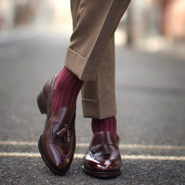 リバーシブルロングホーズ / Lサイズ - Il Regalo/イルレガロ | HIGH QUALITY SOCKS