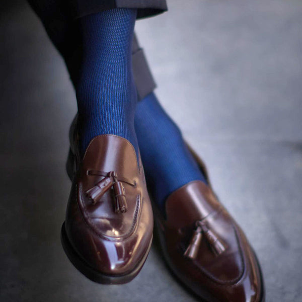 リバーシブルバイカラーソックス - 靴下 Il Regalo/イルレガロ | HIGH QUALITY SOCKS