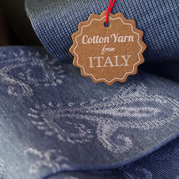 シャドーペイズリーロングホーズ - 靴下 Il Regalo/イルレガロ | HIGH QUALITY SOCKS