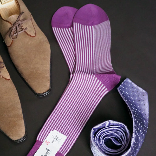 ストロングストライプソックス - 靴下  Il Regalo/イルレガロ | HIGH QUALITY SOCKS