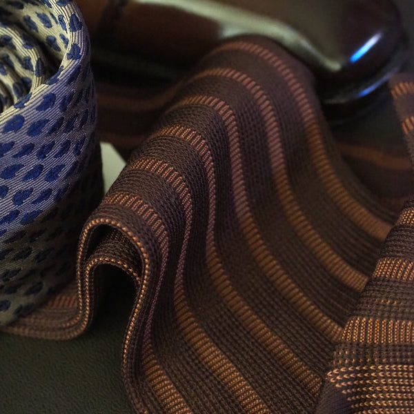 ツートンストライプソックス - 靴下 Il Regalo/イルレガロ | HIGH QUALITY SOCKS