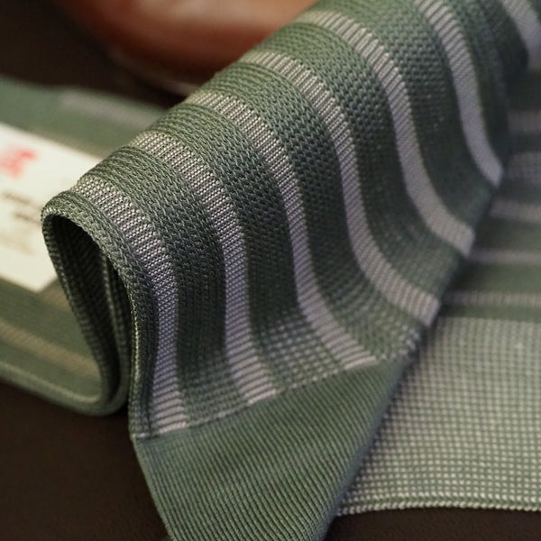 ツートンストライプソックス - 靴下 Il Regalo/イルレガロ | HIGH QUALITY SOCKS